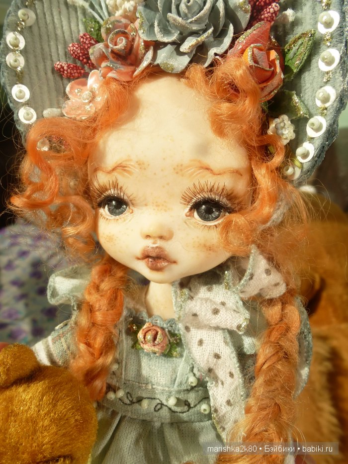 Авторская кукла Полины Инякиной Настенька