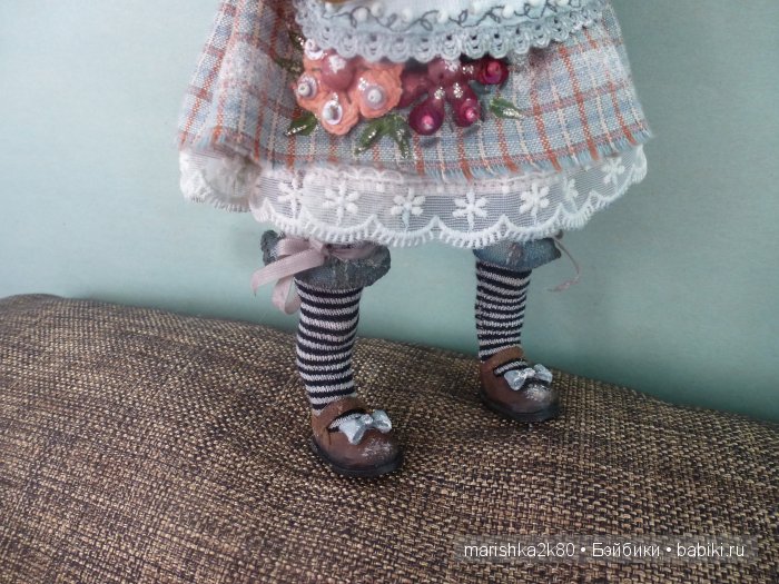 Авторская кукла Полины Инякиной Настенька (фото 7)