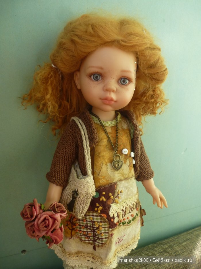 ООАК Паолки. Осенняя девочка (фото 9)