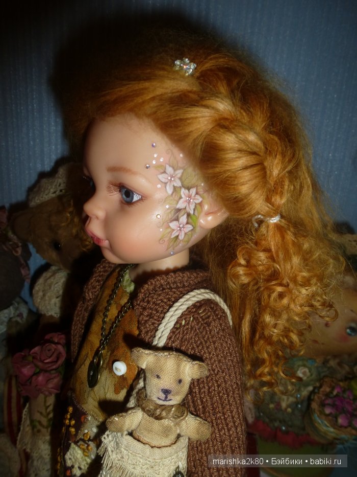 ООАК Паолки. Осенняя девочка (фото 3)