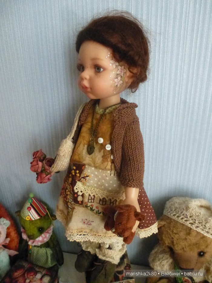 ООАК Паолки. Осенняя девочка (фото 4)