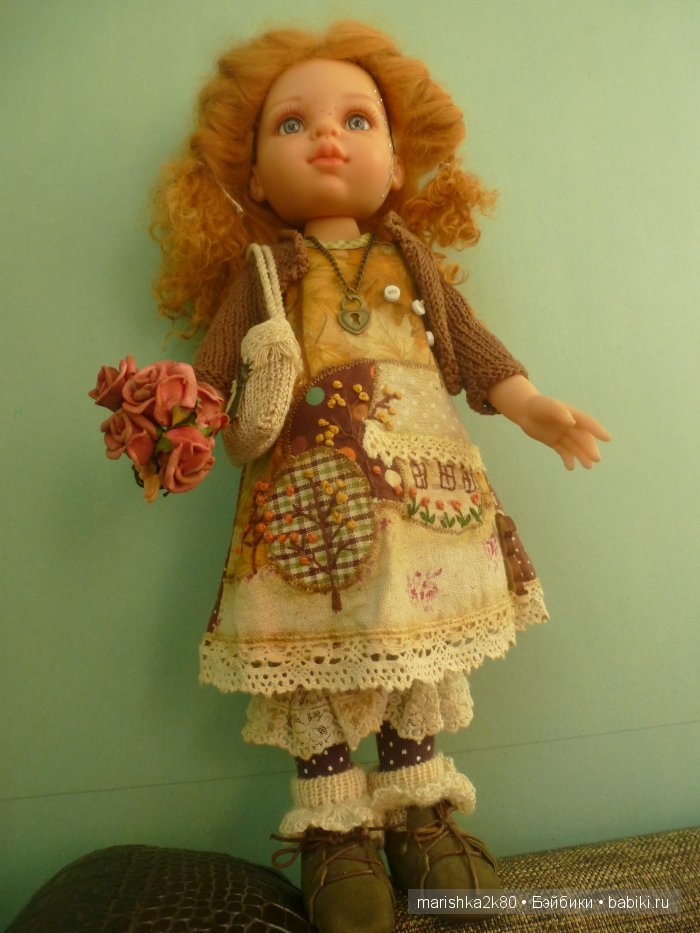 ООАК Паолки. Осенняя девочка (фото 10)