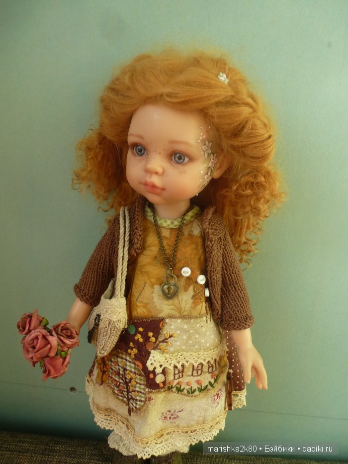 ООАК Паолки. Осенняя девочка (фото 8)