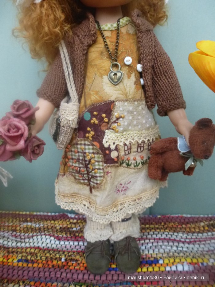 ООАК Паолки. Осенняя девочка