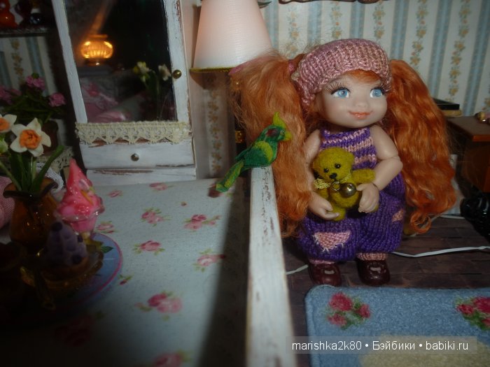 Две авторские шарнирные куклы 10 и 14 см