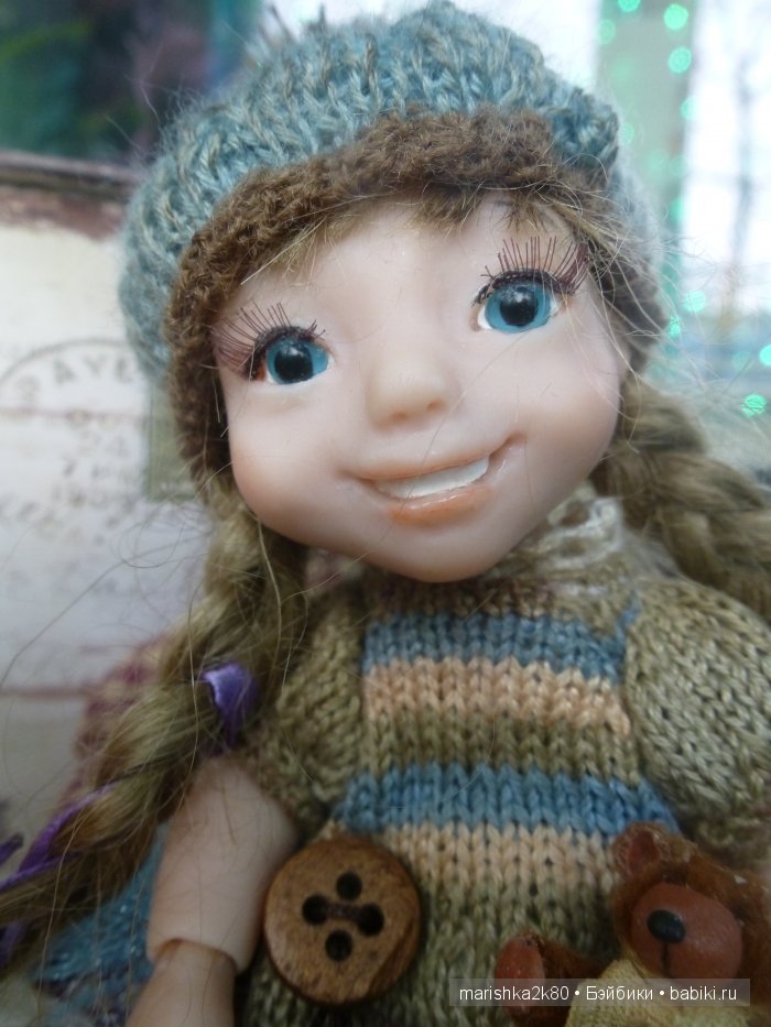 Две авторские шарнирные куклы 10 и 14 см (фото 10)