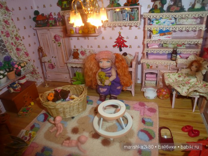 Две авторские шарнирные куклы 10 и 14 см