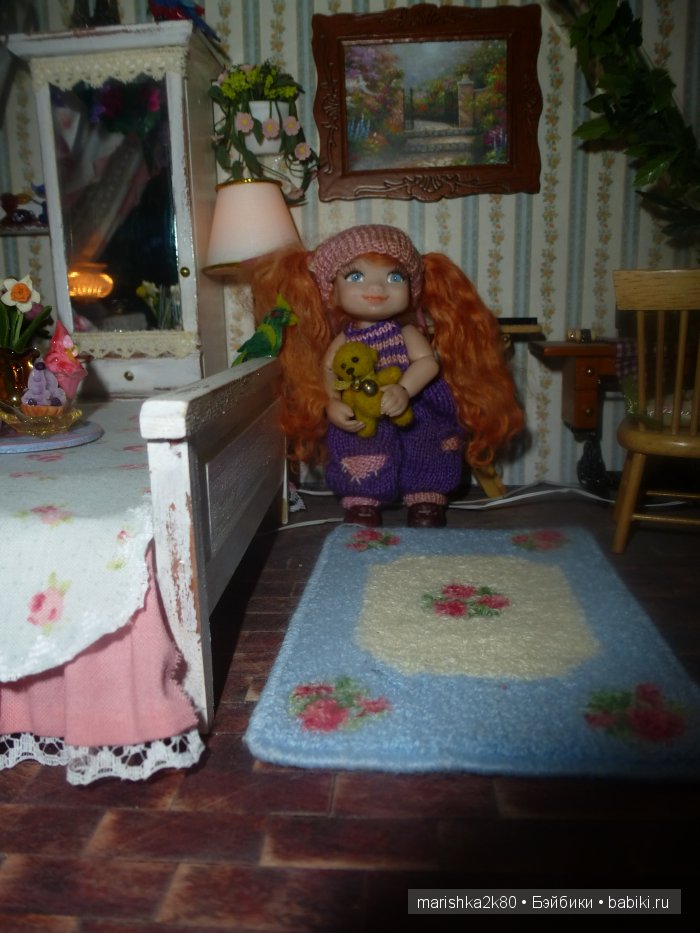 Две авторские шарнирные куклы 10 и 14 см