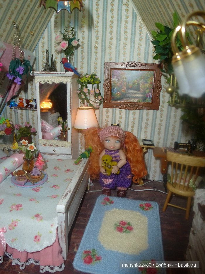 Две авторские шарнирные куклы 10 и 14 см