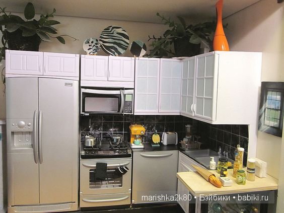 Кухни в миниатюре для кукол 1:12