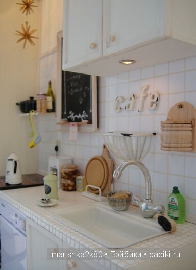 Кухни в миниатюре для кукол 1:12