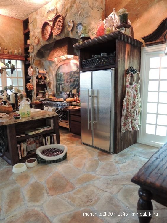 Кухни в миниатюре для кукол 1:12