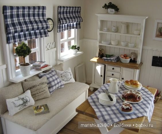 Кухни в миниатюре для кукол 1:12