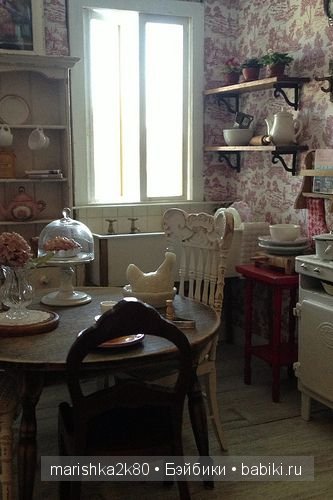 Кухни в миниатюре для кукол 1:12