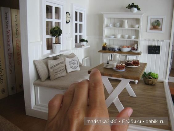 Кухни в миниатюре для кукол 1:12