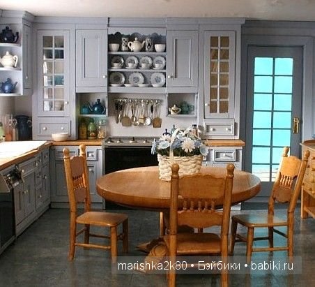 Кухни в миниатюре для кукол 1:12