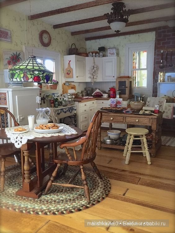 Кухни в миниатюре для кукол 1:12 (фото 2)