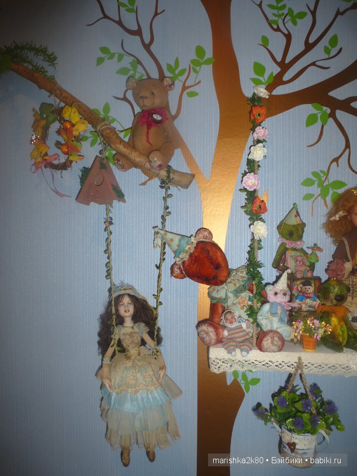 Как живут мои куклы-мишки. Кухня музей (фото 7)