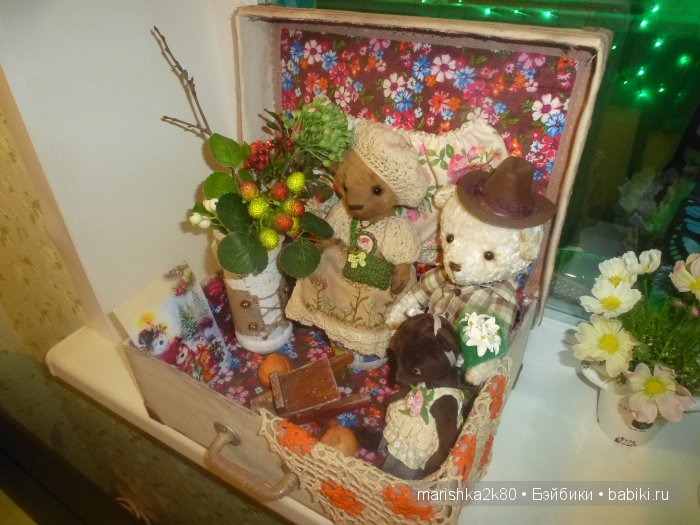 Как живут мои куклы-мишки. Кухня музей