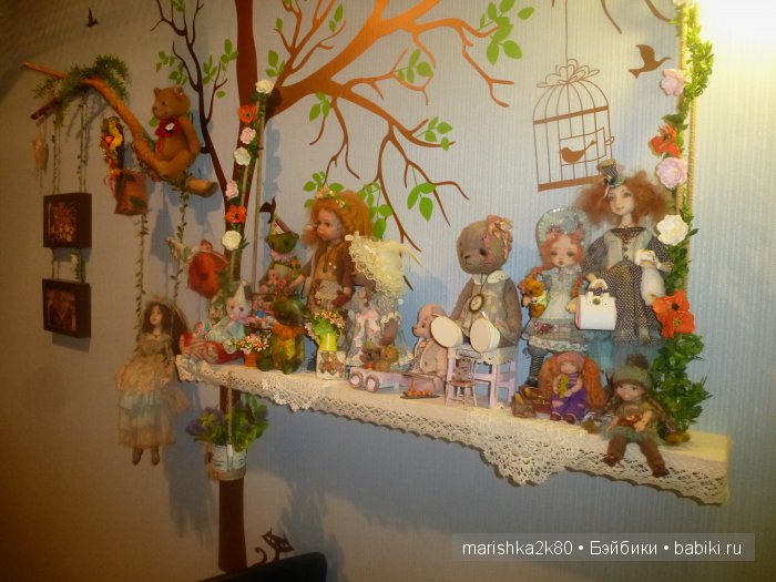 Как живут мои куклы-мишки. Кухня музей (фото 5)