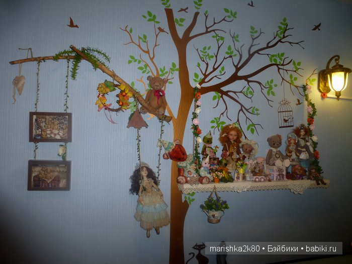 Как живут мои куклы-мишки. Кухня музей (фото 2)