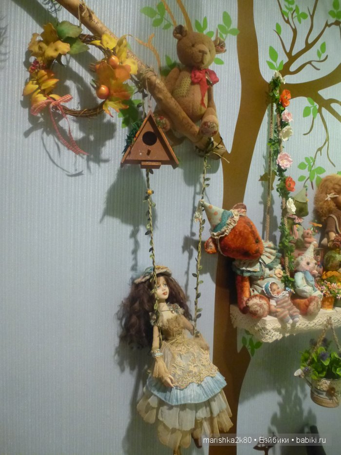 Как живут мои куклы-мишки. Кухня музей (фото 9)