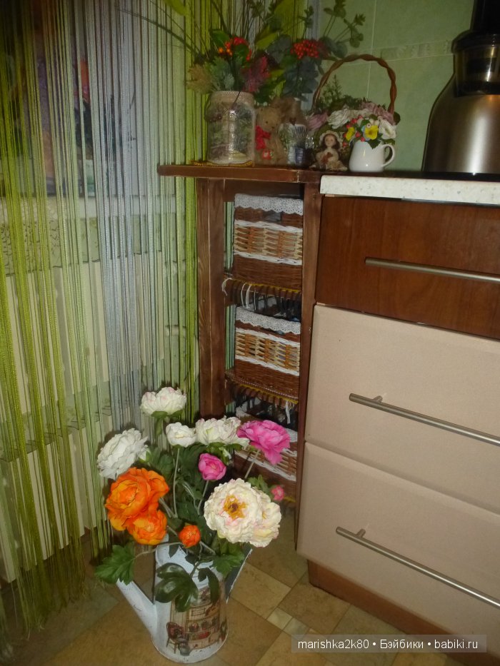 Как живут мои куклы-мишки. Кухня музей