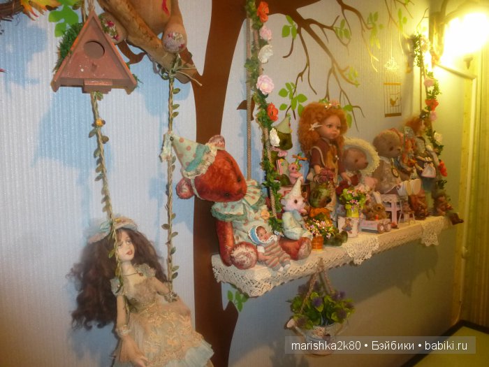 Как живут мои куклы-мишки. Кухня музей (фото 8)