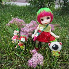 Пчёлки и клубнички