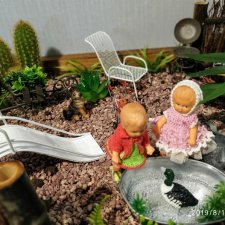 Мои огородики в миниатюре