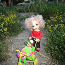 Фото Крис на улице