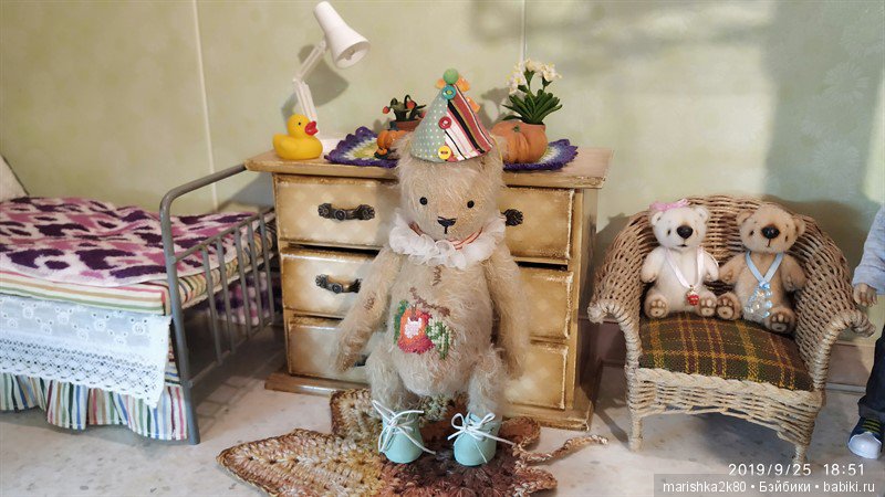 Моя коллекция мишек топтышек. Всего 27 медведей (фото 9)