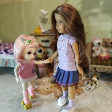 Крис на роликах