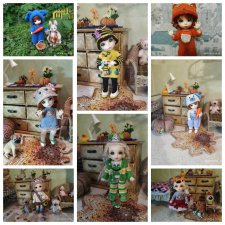 Моя Кристюша в костюмах животных