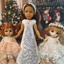Новогодние фотографии моих кукол