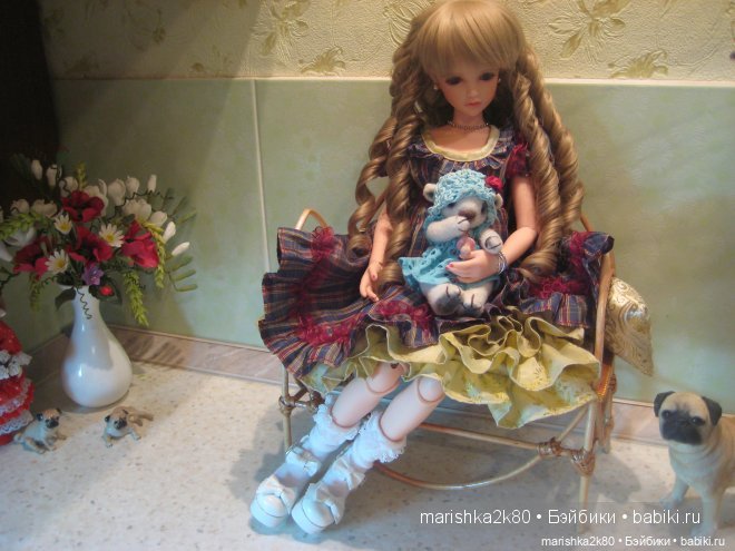 История моей полки. Как живут мои куклы в интерьере