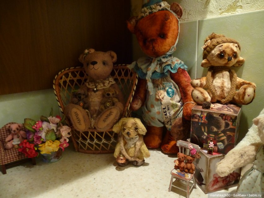 История моей полки. Как живут мои куклы в интерьере