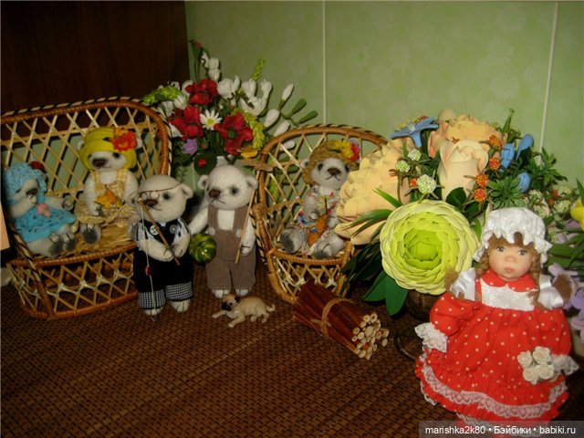 История моей полки. Как живут мои куклы в интерьере