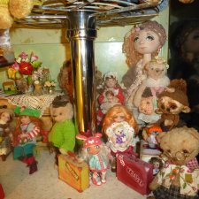 История моей полки. Как живут мои куклы в интерьере