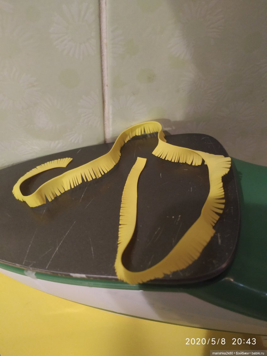 МК одуванчиков из фома — Создание миниатюры: МК (фото 4)