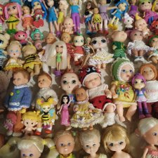 Мои мини куклы до 12 см. Часть 2