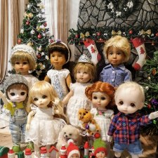 Зима у моих кукол, часть 2