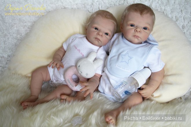 Найдите 10 отличий. Реборн-карапузы Даши Пановой (фото 5)