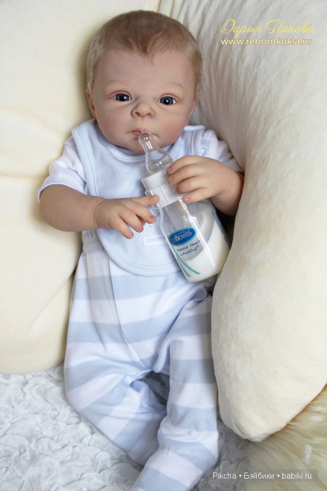 Найдите 10 отличий. Реборн-карапузы Даши Пановой (фото 7)