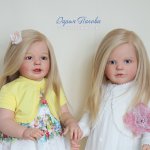 Девочка Зима и девочка Весна. Куклодетки реборн Даши Пановой