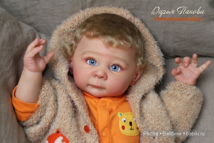 Зверятки - реборнятки. Кукломалыши реборн Даши Пановой (фото 4)