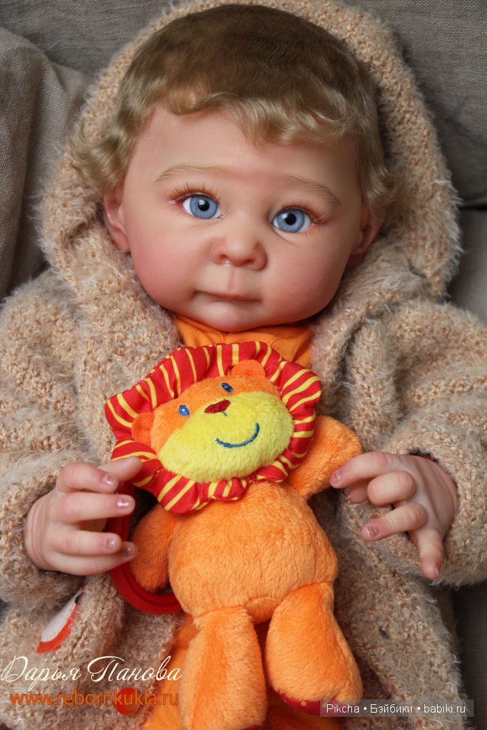 Зверятки - реборнятки. Кукломалыши реборн Даши Пановой (фото 6)