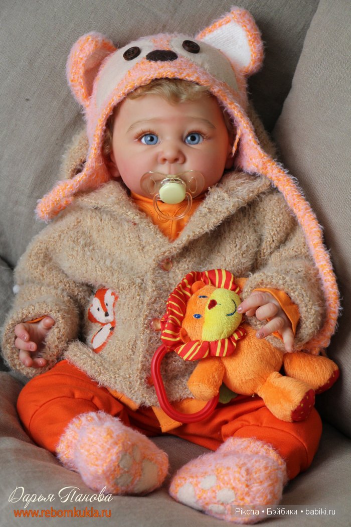Зверятки - реборнятки. Кукломалыши реборн Даши Пановой