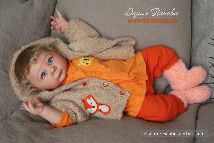 Зверятки - реборнятки. Кукломалыши реборн Даши Пановой (фото 8)