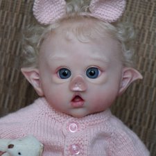 Поросёнок и реборнёнок Даши Пановой